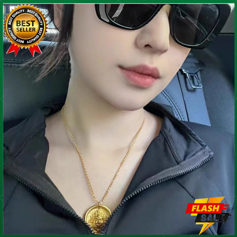 Yellow God of Wealth 18K Gold Pendant Amulet Pendant Complete the prayer ceremony for you alone to attract wealth, happiness, health and wealth