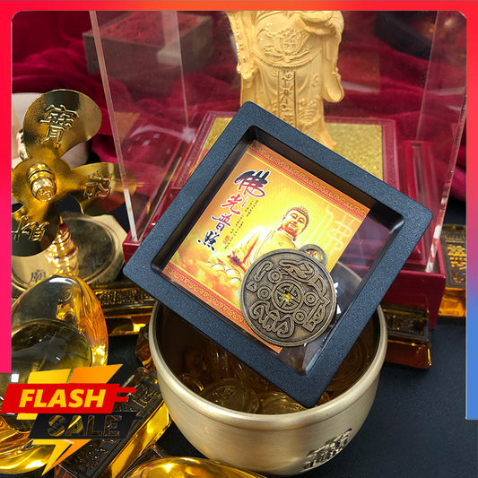 Amulet Pendant Completed Prayer Ritual Lucky Pendant Ward off Evil Attract Wealth Health Longevity