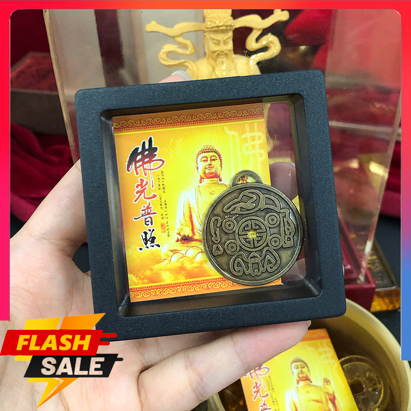 Amulet Pendant Completed Prayer Ritual Lucky Pendant Ward off Evil Attract Wealth Health Longevity