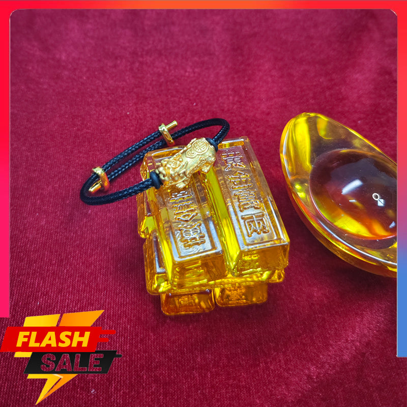 18k-gold Pixiu bracelet Lucky bracelet Complete the prayer ceremony alone. Fortune bracelet Amulet bracelet