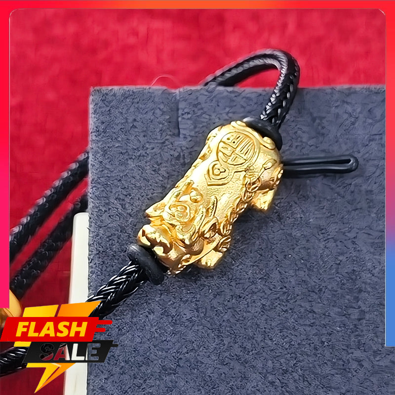 18k-gold Pixiu bracelet Lucky bracelet Complete the prayer ceremony alone. Fortune bracelet Amulet bracelet